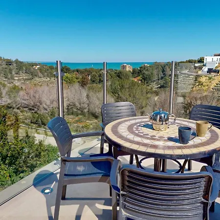 Leon En Denia, Vacaciones Con Barbacoa En Terraza, Piscina Privada Y Vistas Al Mediterraneo By Family Homes * デニア
